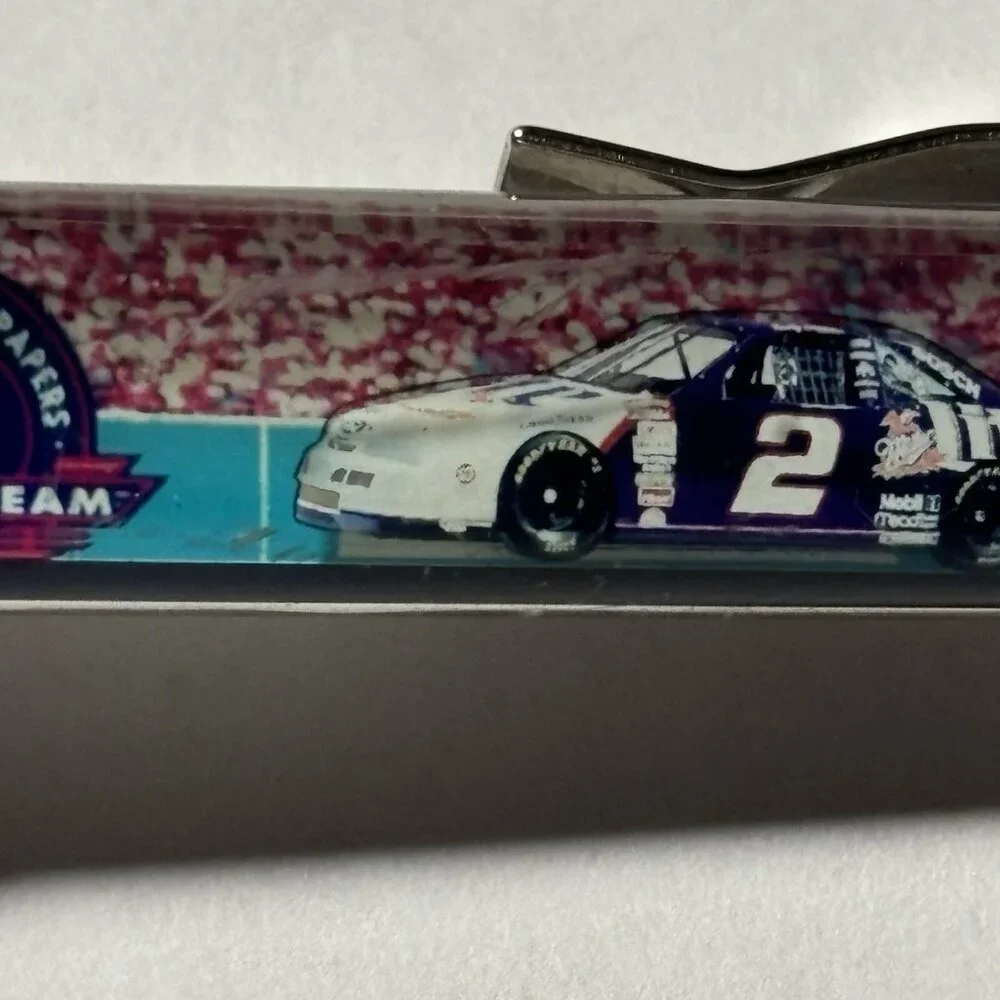 Mead Coated Papers Nascar Racing Team #2 Sponsor Racecar Floaty Pen Speedway